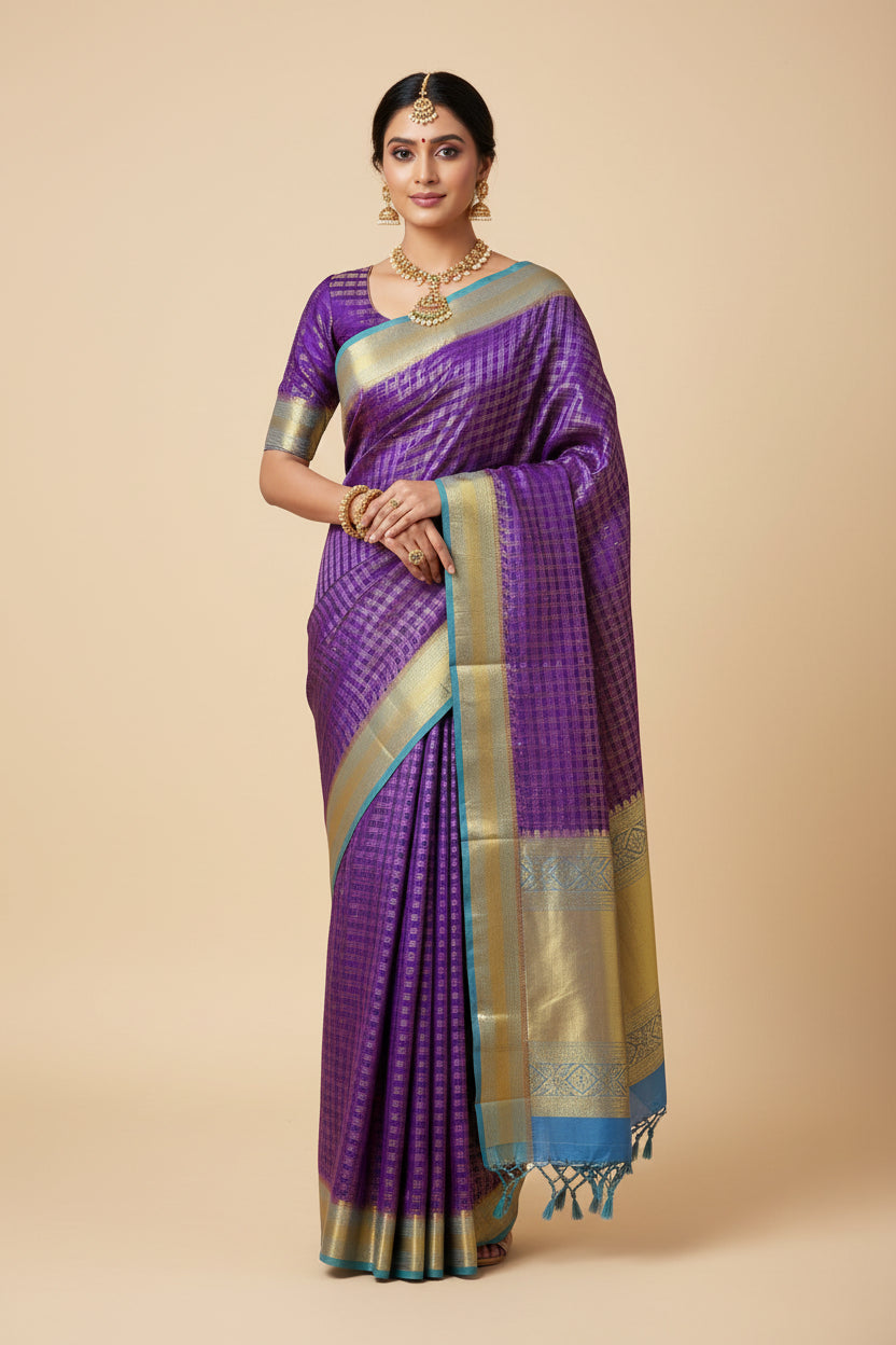 Pure Mysore Silk Saree.
