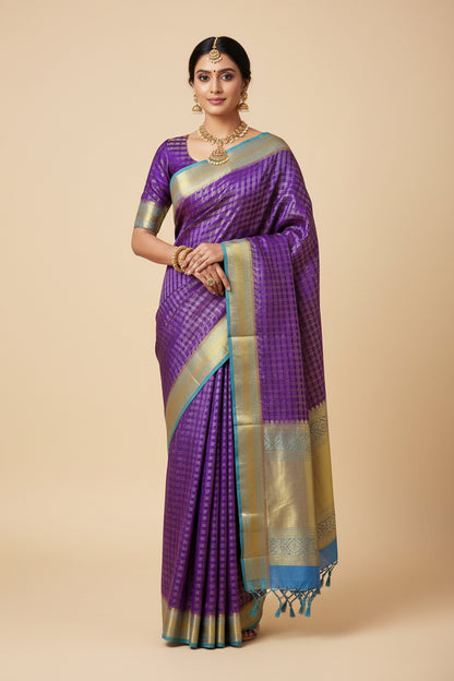Pure Mysore Silk Saree.