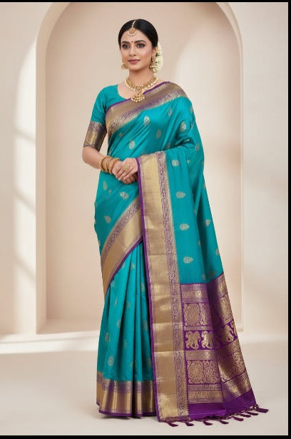 Pure Kanchipuram Silk Saree