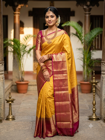 Pure Kanchipuram Silk Saree