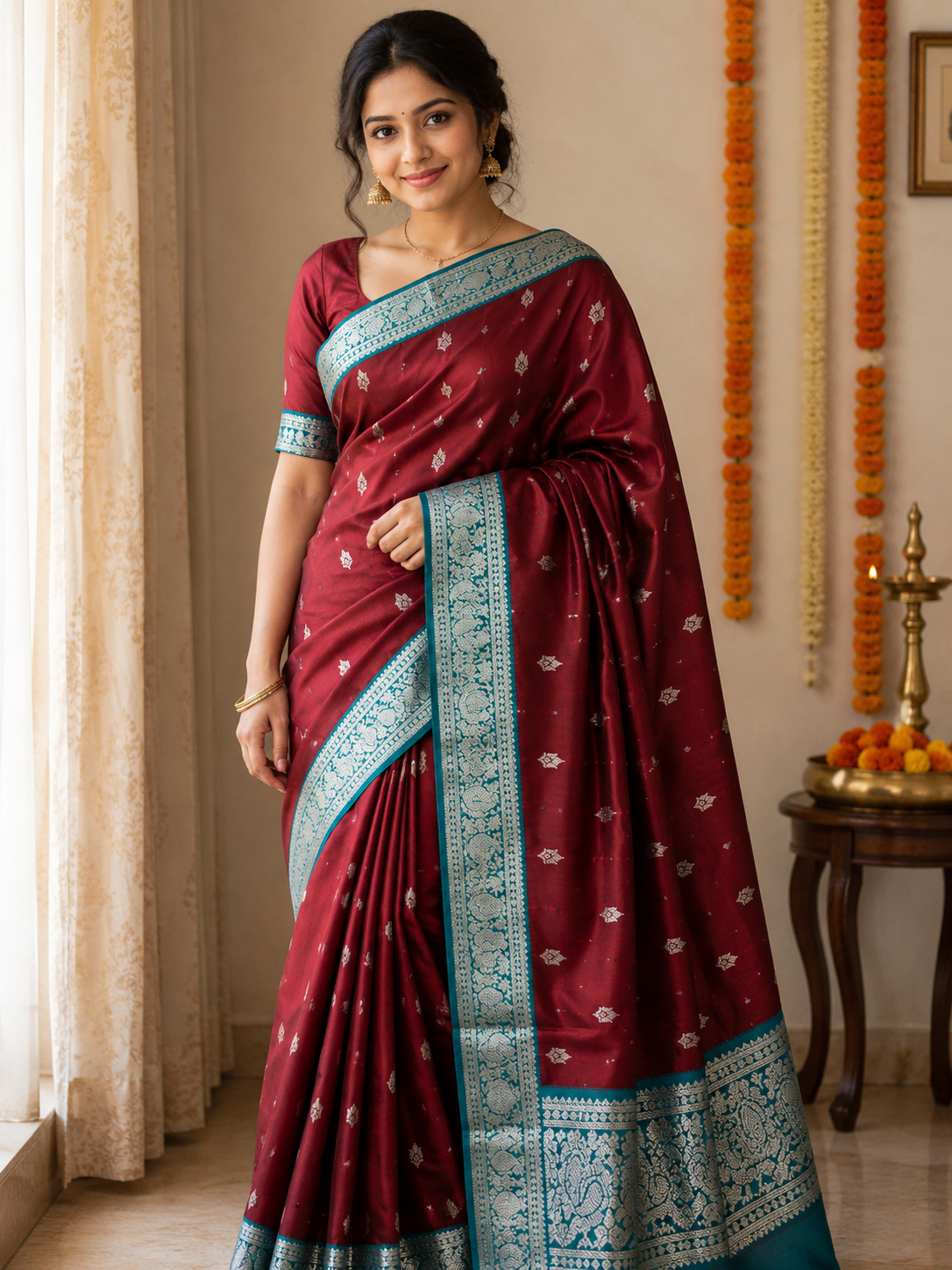 Pure Kanchipuram Silk Saree