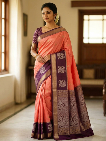 Pure Kanchipuram Silk Saree