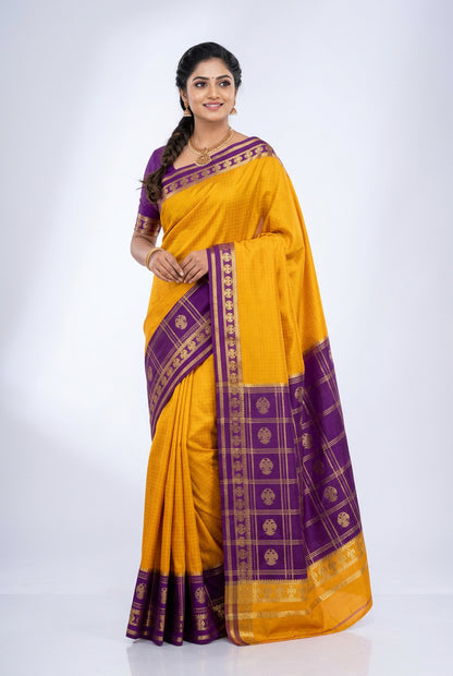 Pure Mysore Silk Saree.