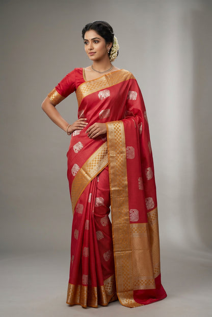 Kanchi Mix Silk Saree