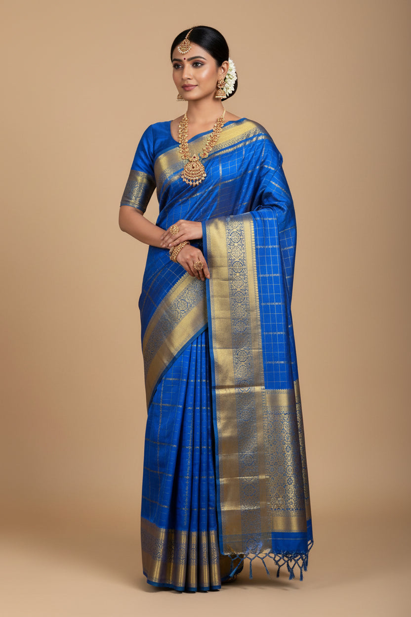Pure Mysore Silk Saree.