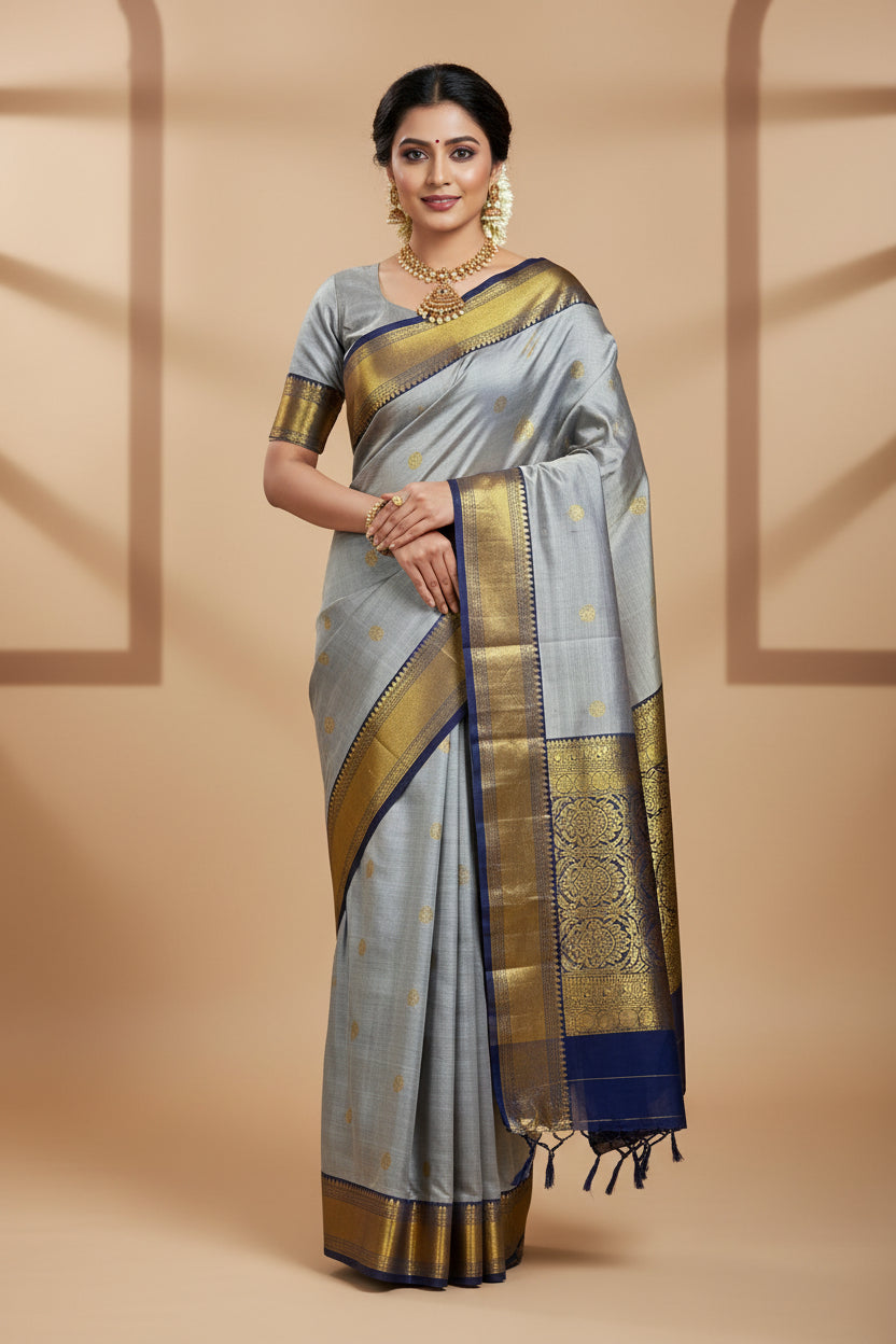 Pure Kanchipuram Silk Saree