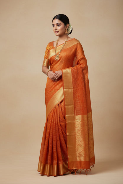 Pure Mysore Silk Saree.