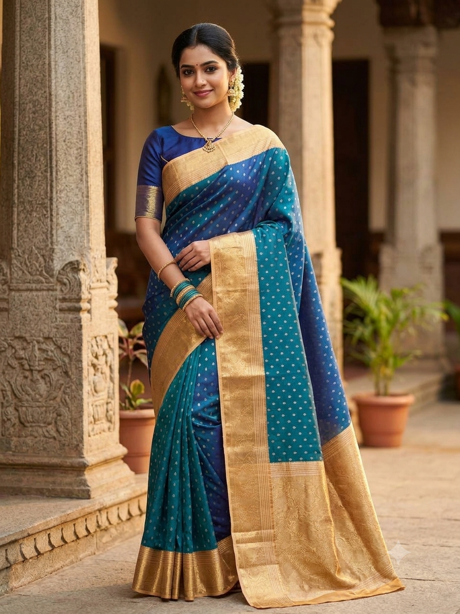 Pure Kanchipuram Silk Saree