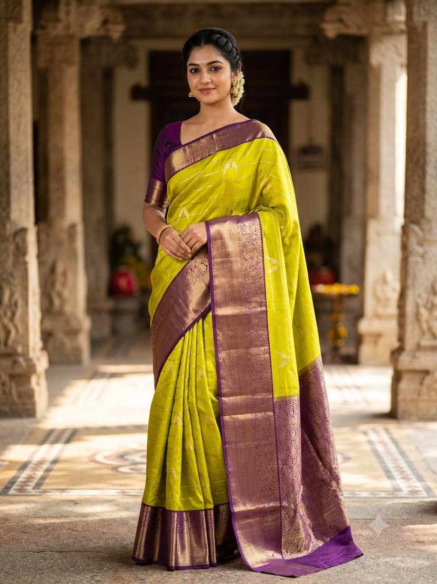 Pure Kanchipuram Silk Saree