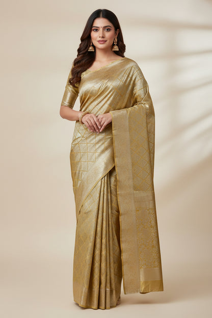 Kanchi Mix Silk Saree