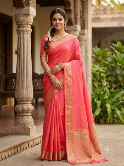 Pure Mysore Silk Saree.