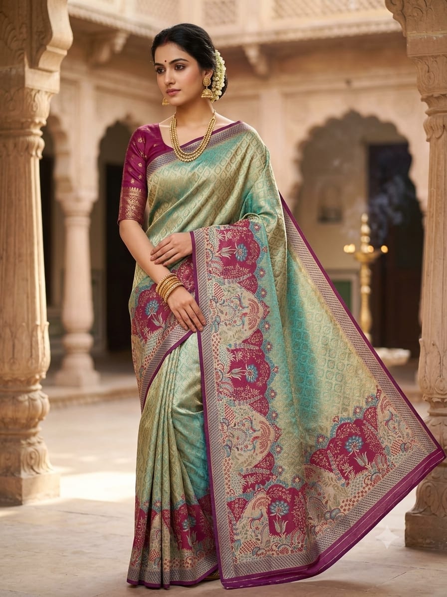 Pure Kanchipuram Silk Saree