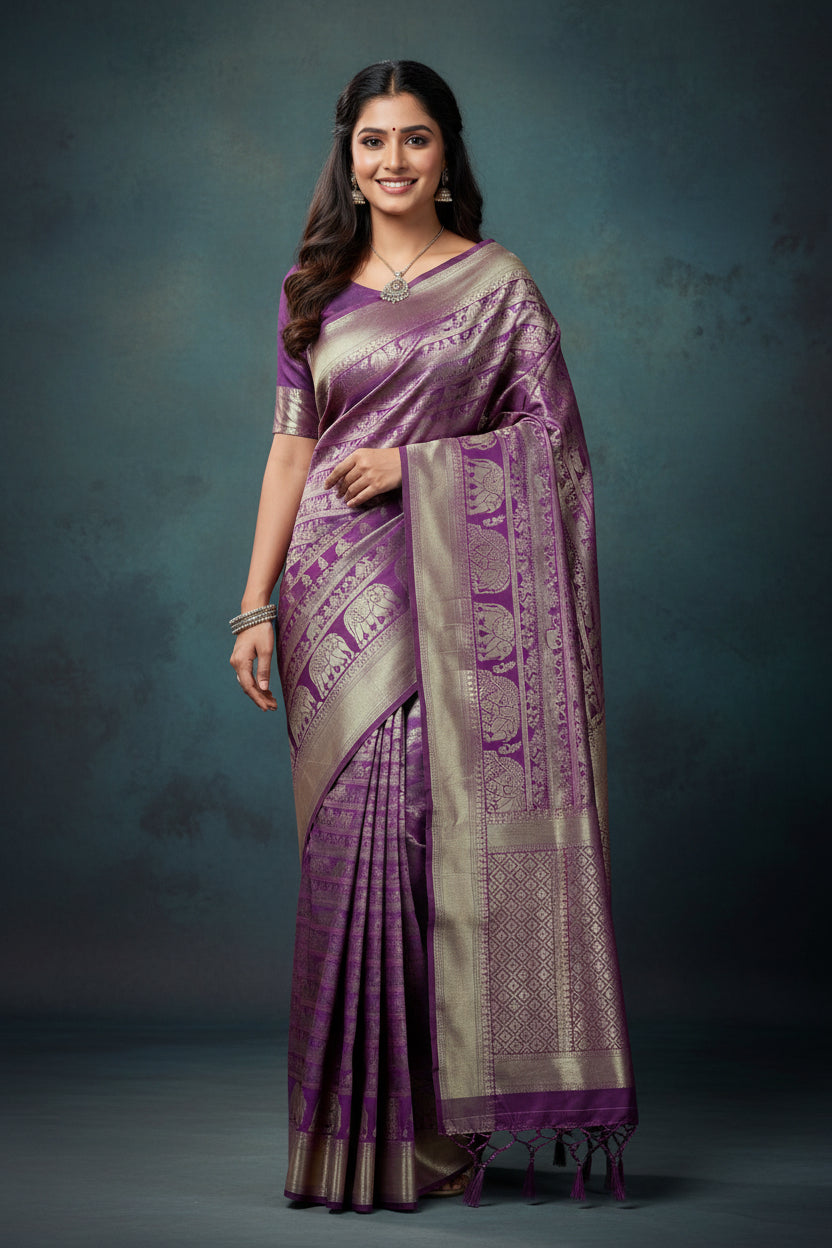 Pure Kanchipuram SIlk Saree