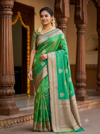 Mix Soft Silk Saree