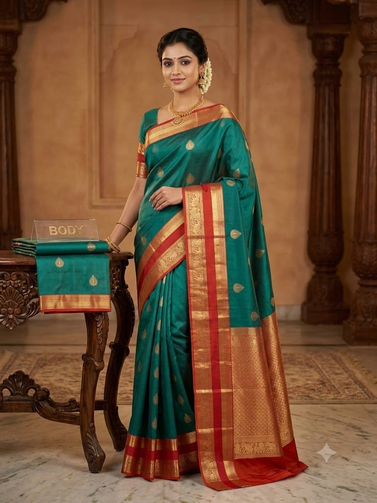 Pure Kanchipuram Silk Saree