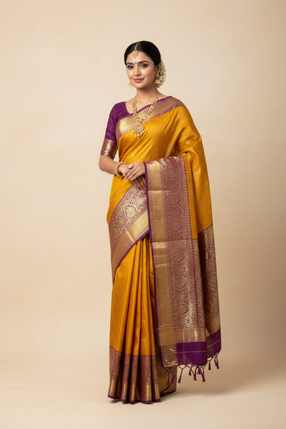 Pure Kanchipuram Silk Saree