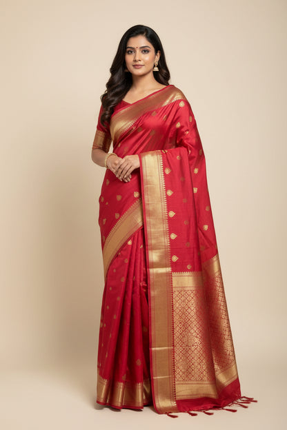 Kanchi Mix Silk Saree