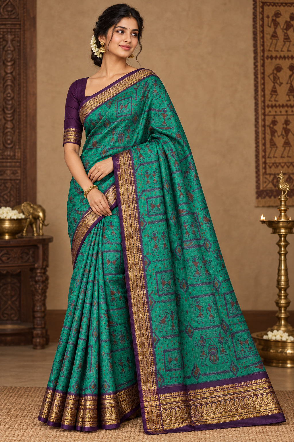 Pure Cotton Silk Saree