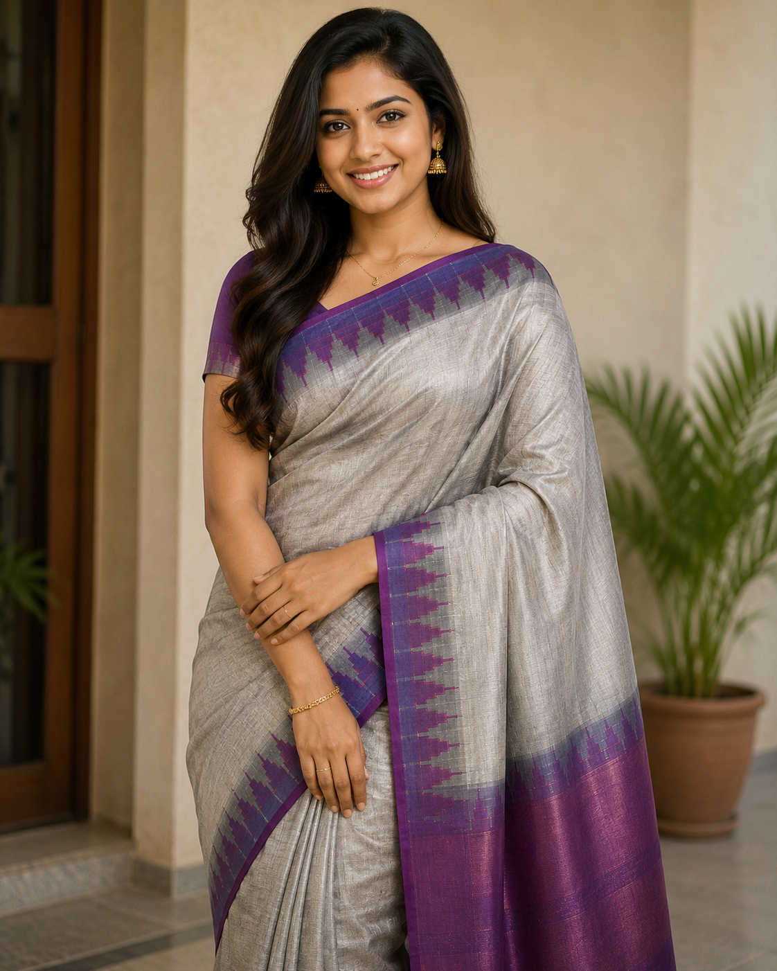 Pure Cotton Silk Saree