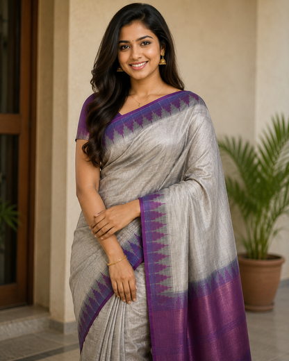 Pure Cotton Silk Saree