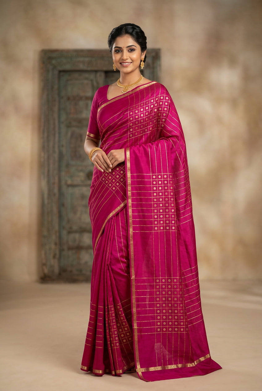 Pure Mysore Silk Saree.