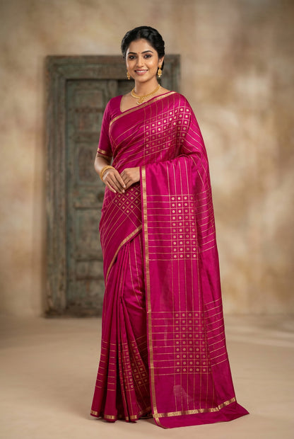 Pure Mysore Silk Saree.