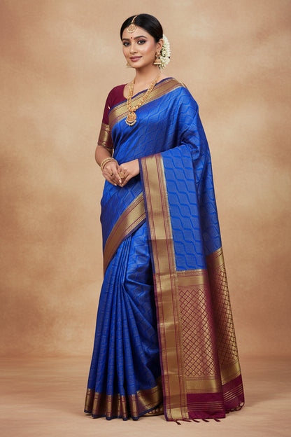 Pure Mysore Silk Saree.
