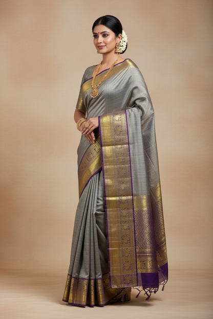 Pure Kanchipuram Silk Saree