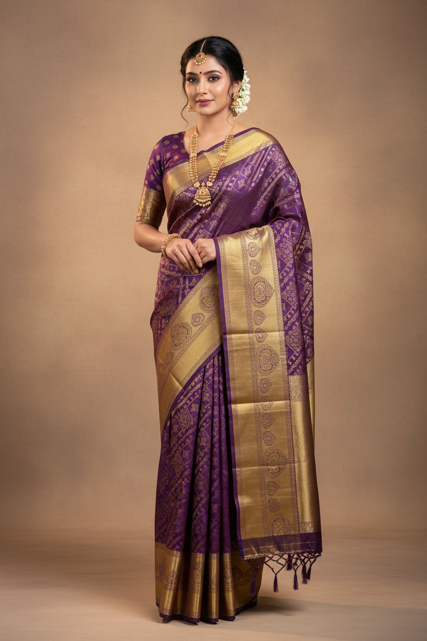 Pure Kanchipuram Silk Saree