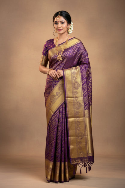 Pure Kanchipuram Silk Saree