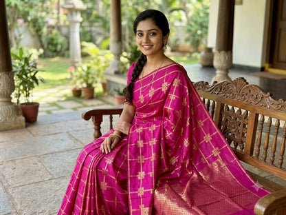 Pure Mysore Silk Saree.