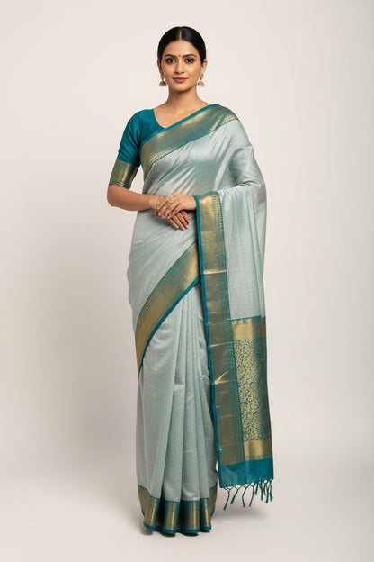Pure Cotton Silk Saree