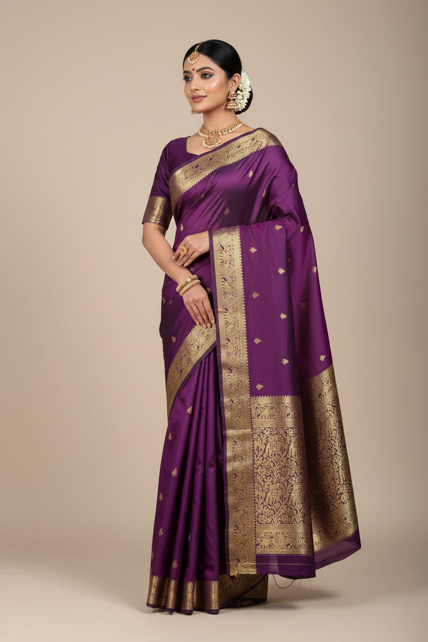 Pure Kanchipuram Silk Saree