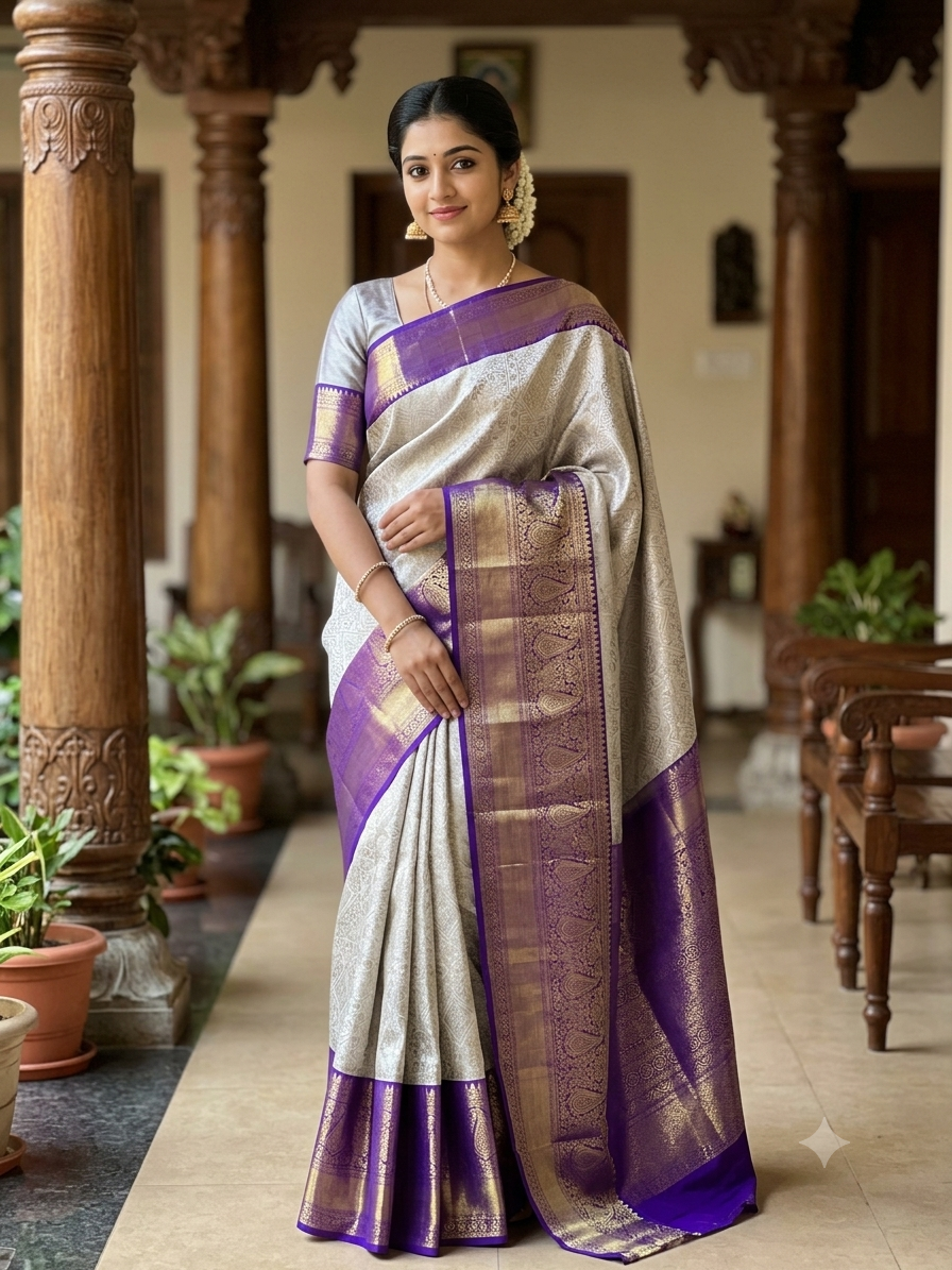Pure Kanchipuram Silk Saree