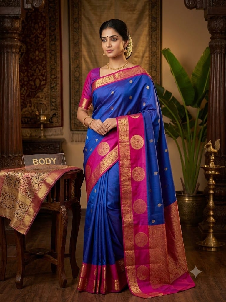 Pure Kanchipuram Silk Saree