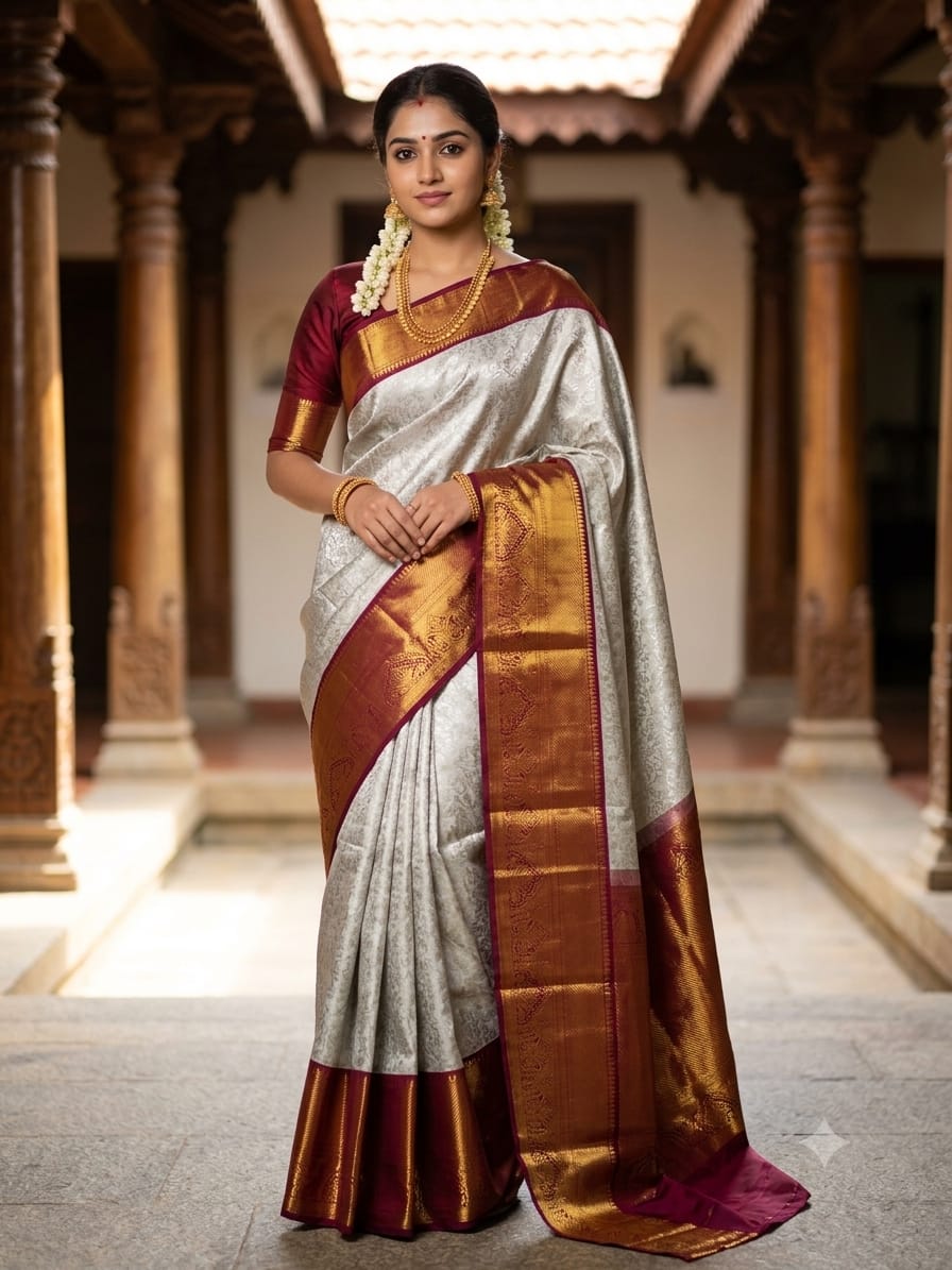 Pure Kanchipuram Silk Saree