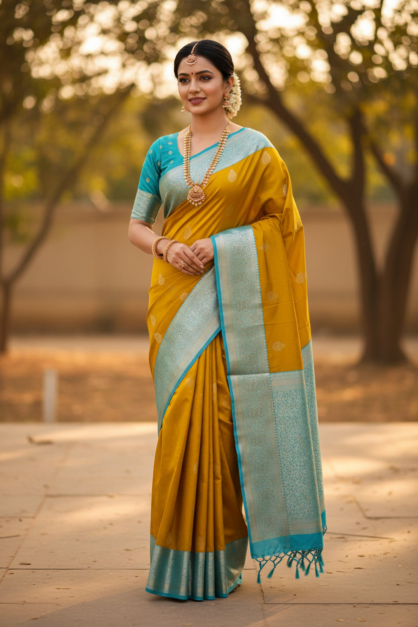 Pure Kanchipuram Silk Saree