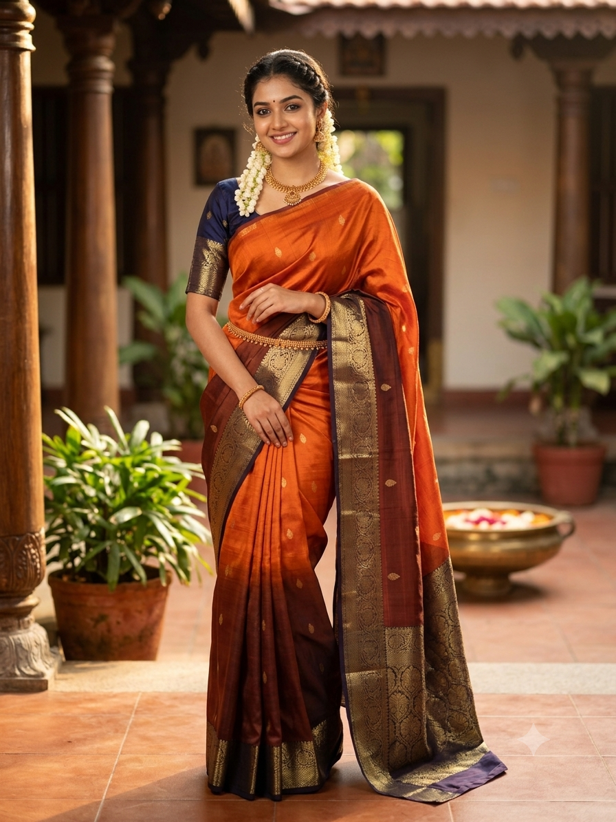 Pure Kanchipuram Silk Saree