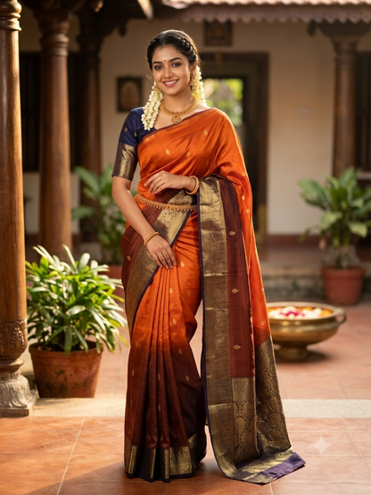 Pure Kanchipuram Silk Saree