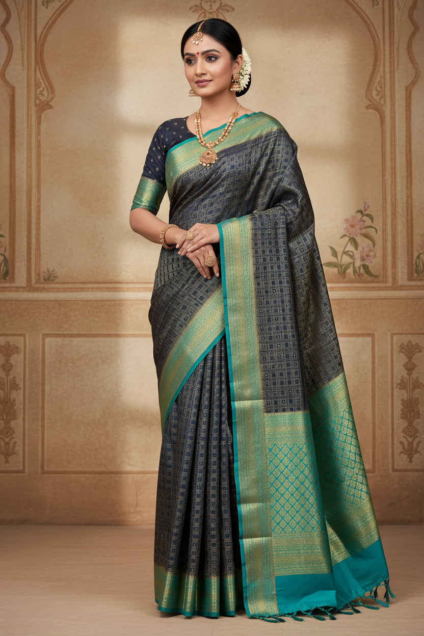Pure Mysore Silk Saree.