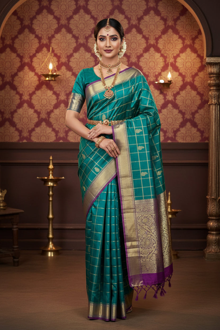 Pure Kanchipuram Silk Saree