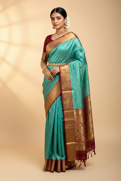 Pure Kanchipuram Silk Saree
