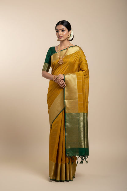 Pure Mysore Silk Saree.