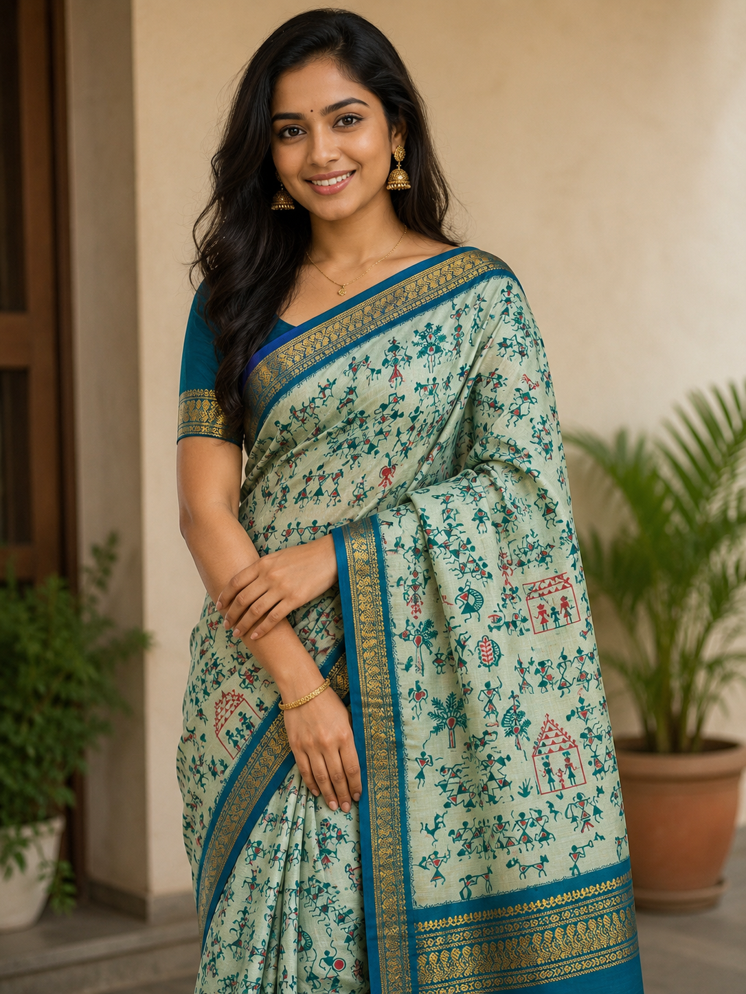 Pure Cotton Silk Saree