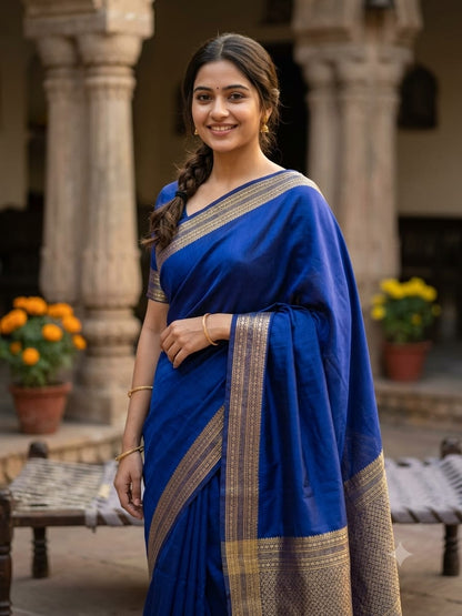 Pure Mysore Silk Saree.