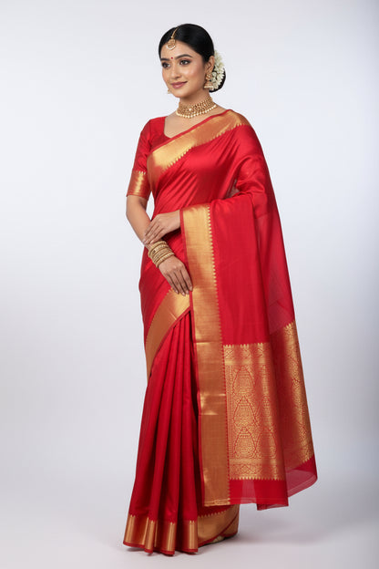 Kanchi Mix Silk Saree