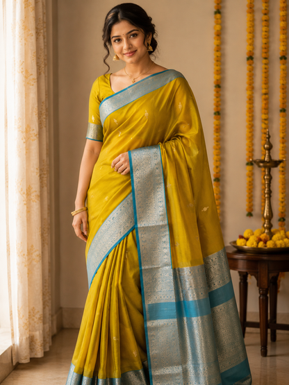 Pure Kanchipuram Silk Saree