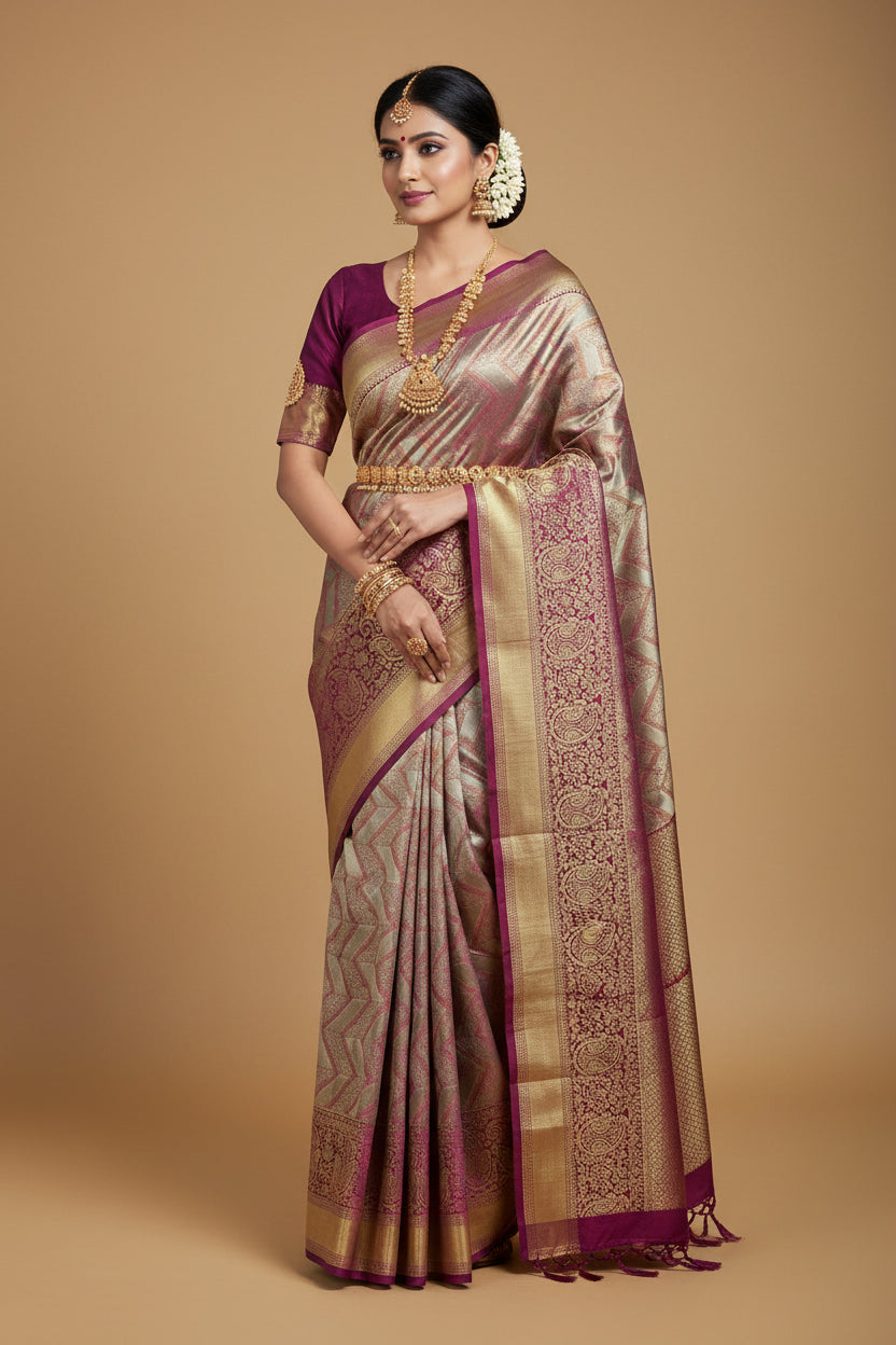 Pure Kanchipuram Silk Saree
