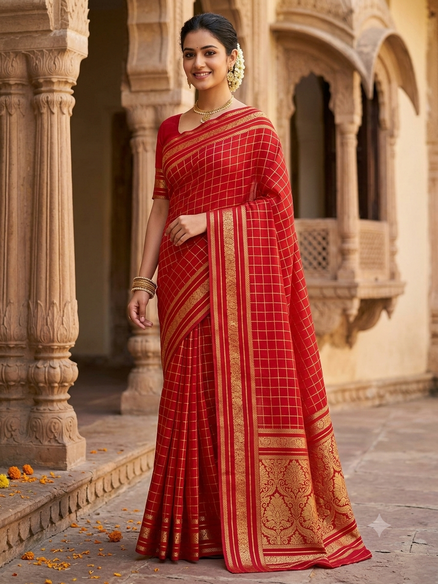 Pure Mysore Silk Saree.