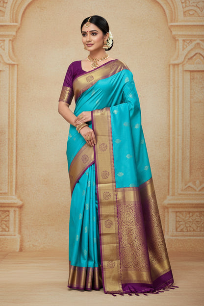 Pure Kanchipuram Silk Saree
